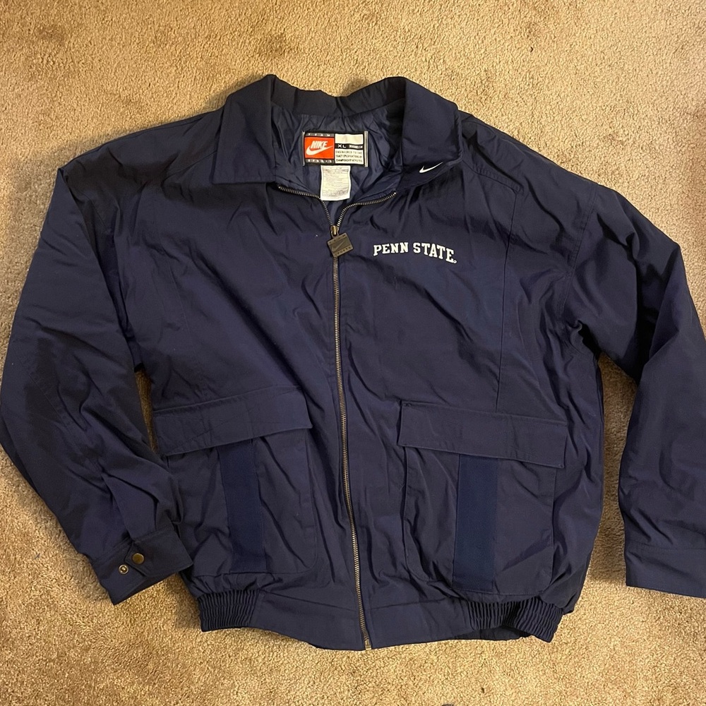 Vintage Nike Penn State University PSU Jacket Size XL
